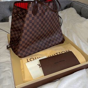 100% AUTHENTIC LV NEVERFUL GM DAMIER (no pouch)